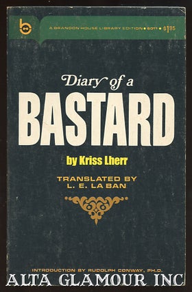 Item #17912 DIARY OF A BASTARD