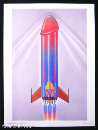 Item #18567 KRONHAUSEN FOR NATIONAL SEX FORUM POSTER - Cock Rocket by Alfred Beloch