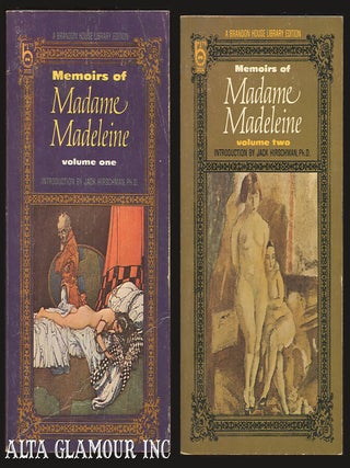 Item #20548 MEMOIRS OF MADAME MADELEINE - VOL I & II
