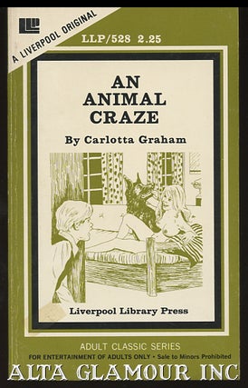 Item #26938 AN ANIMAL CRAZE. Carlotta Graham
