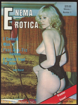 Item #30430 ENEMA EROTICA; Premiere Issue!