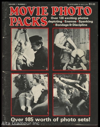 Item #30914 MOVIE PHOTO PACKS; Over 130 exciting photos depicting Enemas, Spanking, Bondage and...