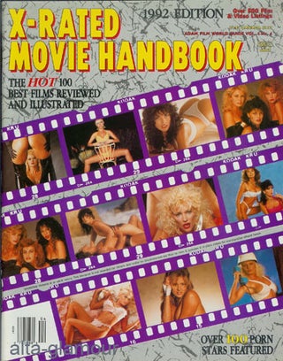 Item #32360 ADAM FILM WORLD GUIDE X-RATED MOVIE HANDBOOK; 1992 Edition