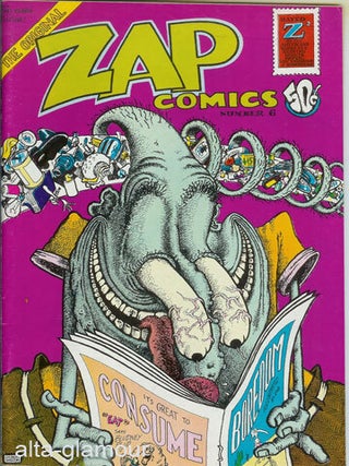 Item #33348 ZAP COMICS. Robert Crumb