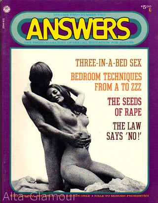 Item #33400 ANSWERS; The Photo-Magazine of Sexual Education for Adults
