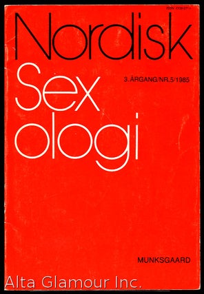 Item #35762 NORDISK SEXOLOGI. Søren Buus Jensen, Preben Hertoft, hovedredaktør