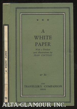 Item #3616 THE WHITE PAPER. [Le Livre Blanc]. Anonymous, Jean Cocteau