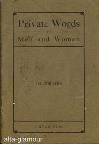 Item #40470 PRIVATE WORDS TO MEN AND WOMEN; Illustrated
