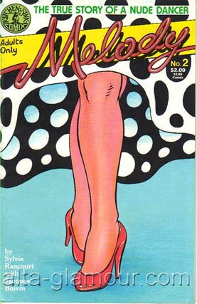 Item #40734 MELODY; The True Story of a Nude Dancer. Jacques Boivin, Sylvie Rancourt