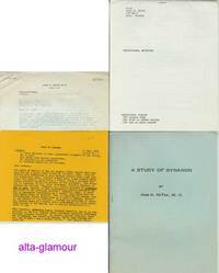 Item #4137 SYNANON; (Four items relating to the drug rehabilitiation facility). Dr. John H. DeTar