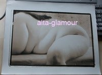 Item #43949 ORIGINAL PHOTOGRAPH - BIG BEAUTIFUL WOMAN TORSO FROM SIDE. Photographic Nudes