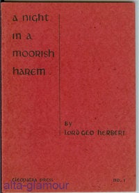 Item #44233 A NIGHT IN A MOORISH HAREM. Lord George Herbert