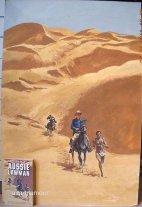 Item #45798 AUSSIE LAWMAN - BOOK AND ORIGINAL ARTWORK. Glenn Holt