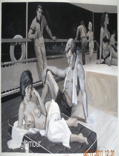 Item #46016 UNTITLED - ORIGINAL ARTWORK; Madcap