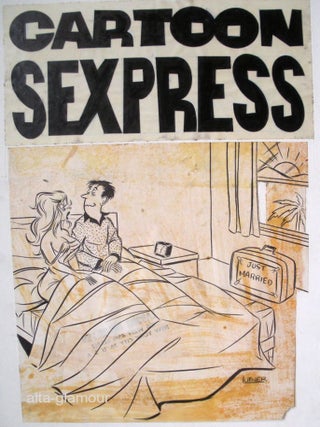 Item #46196 CARTOON SEXPRESS - ORIGINAL ARTWORK