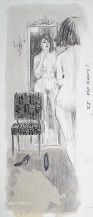 Item #46202 UNTITLED - ORIGINAL ARTWORK; Popular Nudist