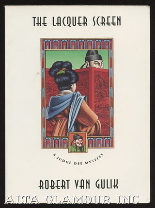 Item #46772 THE LACQUER SCREEN: A Chinese Detective Story. Robert van Gulik