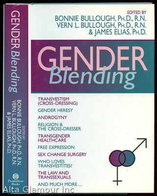Item #47359 GENDER BLENDING. Bonnie Bullough, Vern Bullough, James Elias