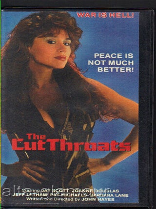 Item #48008 THE CUTTHROATS; VHS. John Hayes, writer / director
