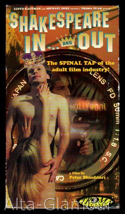Item #48009 SHAKESPEARE IN... AND OUT; VHS. Peter Shushtari, writer / director