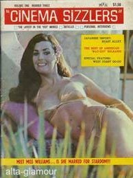 Item #48328 CINEMA SIZZLERS; Explores, Exposes, Reviews: Books, Films & People