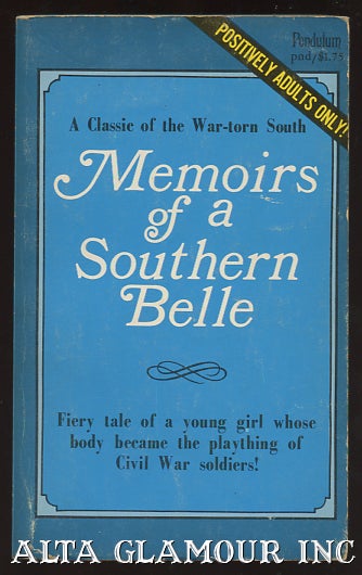 Item #50903 MEMOIRS OF A SOUTHERN BELLE