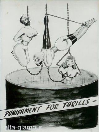 Item #52445 PUNISHMENT FOR THRILLS - PHOTOGRAPHIC BONDAGE ART SET