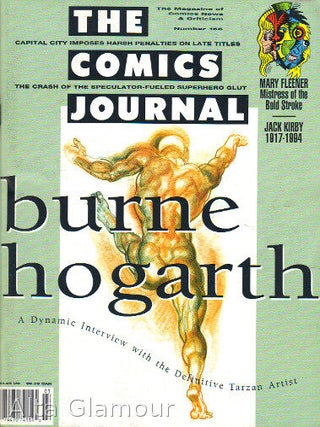 Item #53900 THE COMICS JOURNAL - No. 166 (Mary Fleener, Burne Hogarth, et al) - February 1994