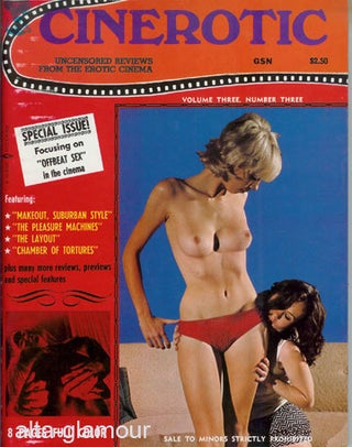 Item #54110 CINEROTIC; Uncensored Reviews from the Erotic Cinema