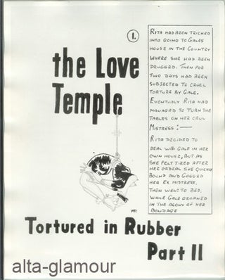 Item #56459 THE LOVE TEMPLE - PHOTOGRAPHIC BONDAGE ART SET; Tortured in Rubber - Part II