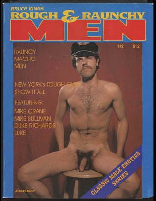 Item #56865 BRUCE KING'S ROUGH & RAUNCHY MEN; Horny Studs in Leather Wax Their Stiff Rods