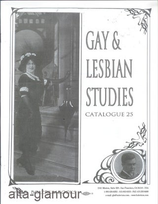 Item #57767 BOLERIUM BOOKS - BOOKSELLER CATALOGUE; Gay & Lesbian Studies. Catalogue