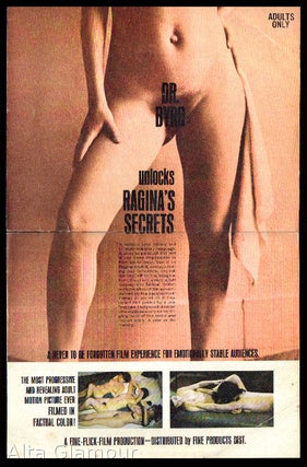 Item #57830 DR. BYRD UNLOCKS RAGINA'S SECRETS. Poster