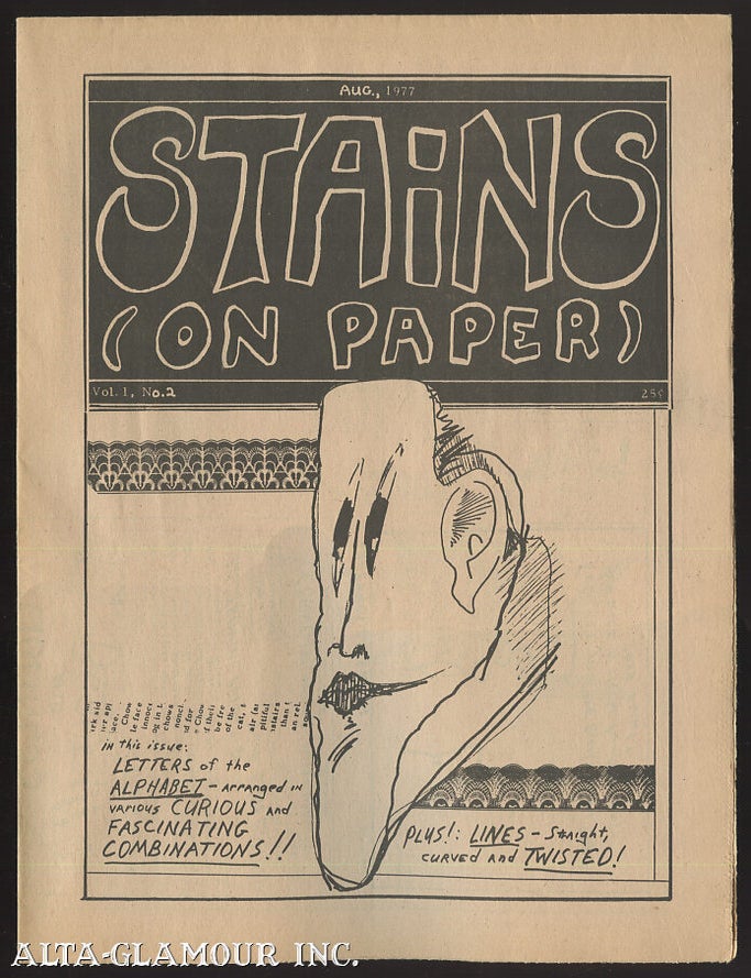 Item #57875 STAINS (ON PAPER)