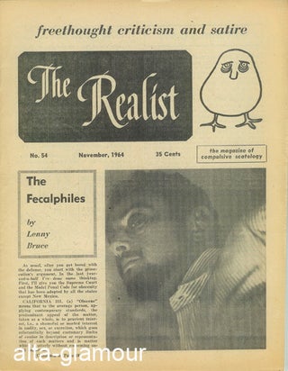 Item #57983 THE REALIST; Freethought Criticism and Satire. Paul Krassner