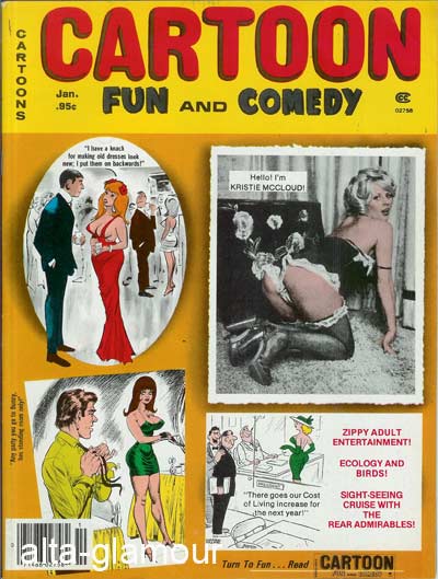 Item #59020 CARTOON FUN AND COMEDY; Lusty Adult Entertainment