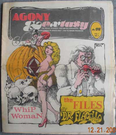 Item #59175 AGONY & EXTASY; For Freaks, Fetishists, and Far-Out Fantasists
