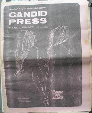 Item #59405 CANDID PRESS; America's Largest Selling Adult Weekly!