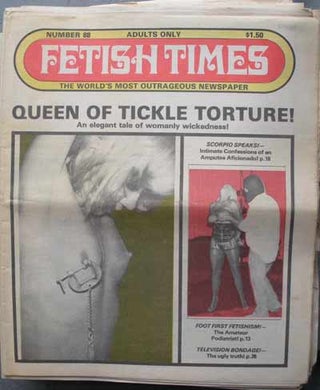 Item #59533 FETISH TIMES; The World's Most Outrageous Newspaper