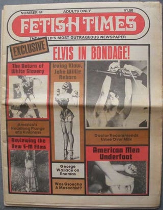 Item #59609 FETISH TIMES; The World's Most Outrageous Newspaper. Marvin X