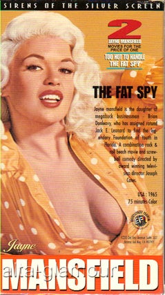 Item #60580 TOO HOT TO HANDLE / THE FAT SPY; VHS. Jayne Mansfield