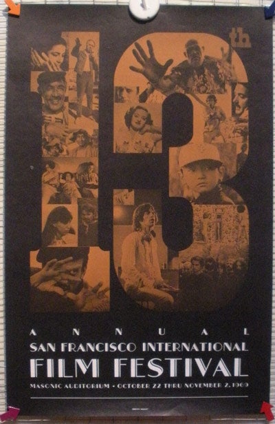 Item #60899 13TH ANNUAL SAN FRANCISCO INTERNATIONAL FILM FESTIVAL