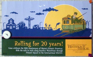 Item #61005 KING COUNTY METRO WATERFRONT STREETCAR 20TH ANNNIVERSARY 1982 2002