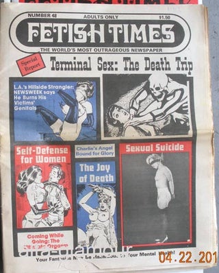 Item #61317 FETISH TIMES; The World's Most Outrageous Newspaper. Marvin X