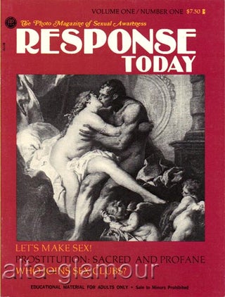 Item #61791 RESPONSE TODAY; The Photo Magazine of Sexual Awareness