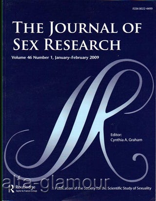 Item #61812 THE JOURNAL OF SEX RESEARCH; A Publication of the Society for the Scientific Study of...