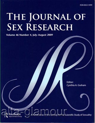 Item #61814 THE JOURNAL OF SEX RESEARCH; A Publication of the Society for the Scientific Study of...