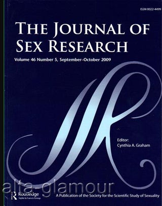 Item #61815 THE JOURNAL OF SEX RESEARCH; A Publication of the Society for the Scientific Study of...
