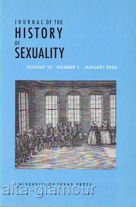 Item #61847 JOURNAL OF THE HISTORY OF SEXUALITY