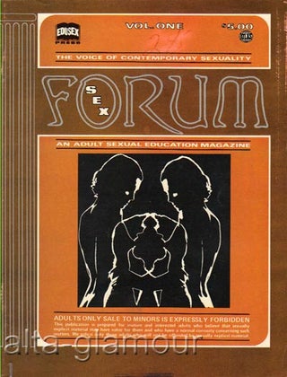 Item #61943 SEX FORUM; Book One, The Voice of Contemporary Sexuality